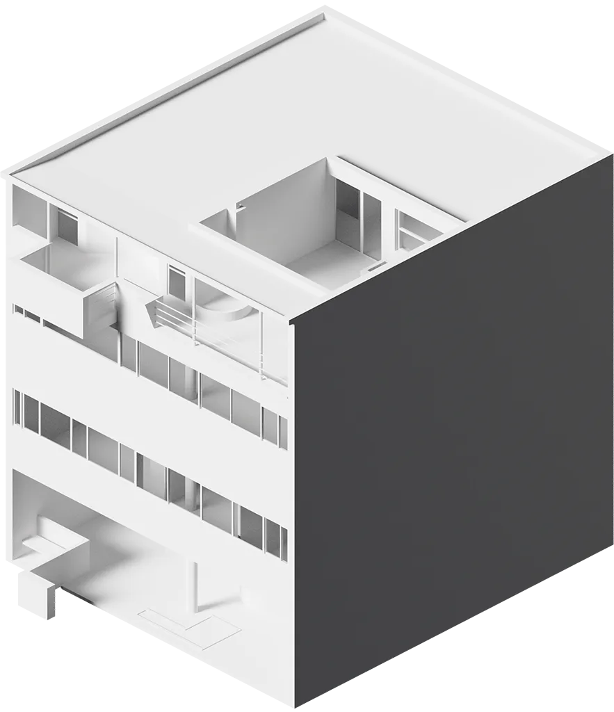 thumbnail of 3d contents about MAISON COOK, built by LE CORBUSIER